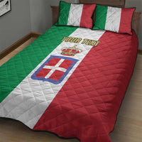 Personalized Italian Empire 1882-1960 Quilt Bed Set Flag Color Inspiration - Wonder Print Shop