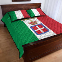 Personalized Italian Empire 1882-1960 Quilt Bed Set Flag Color Inspiration - Wonder Print Shop