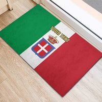 Personalized Italian Empire 1882-1960 Rubber Doormat Flag Color Inspiration - Wonder Print Shop