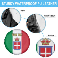 Personalized Italian Empire 1882-1960 Spare Tire Cover Flag Color Inspiration - Wonder Print Shop