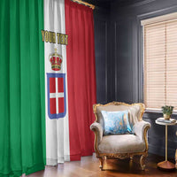 Personalized Italian Empire 1882-1960 Window Curtain Flag Color Inspiration - Wonder Print Shop