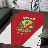 Personalized Ottoman Empire 1299-1922 Area Rug Flag Color Inspiration - Wonder Print Shop