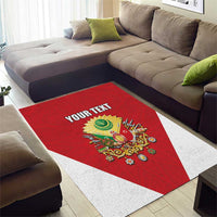 Personalized Ottoman Empire 1299-1922 Area Rug Flag Color Inspiration - Wonder Print Shop