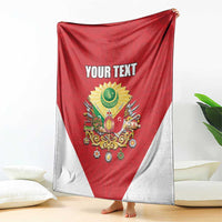 Personalized Ottoman Empire 1299-1922 Blanket Flag Color Inspiration - Wonder Print Shop