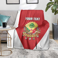 Personalized Ottoman Empire 1299-1922 Blanket Flag Color Inspiration - Wonder Print Shop
