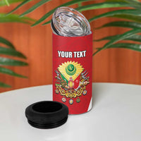 Personalized Ottoman Empire 1299-1922 4 in 1 Can Cooler Tumbler Flag Color Inspiration - Wonder Print Shop