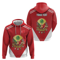 Personalized Ottoman Empire 1299-1922 Hoodie Flag Color Inspiration - Wonder Print Shop