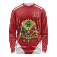 Personalized Ottoman Empire 1299-1922 Long Sleeve Shirt Flag Color Inspiration - Wonder Print Shop
