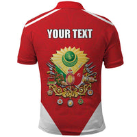 Personalized Ottoman Empire 1299-1922 Polo Shirt Flag Color Inspiration - Wonder Print Shop