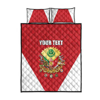 Personalized Ottoman Empire 1299-1922 Quilt Bed Set Flag Color Inspiration - Wonder Print Shop
