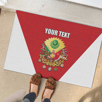 Personalized Ottoman Empire 1299-1922 Rubber Doormat Flag Color Inspiration - Wonder Print Shop