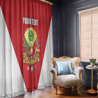 Personalized Ottoman Empire 1299-1922 Window Curtain Flag Color Inspiration - Wonder Print Shop
