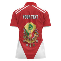 Personalized Ottoman Empire 1299-1922 Women Polo Shirt Flag Color Inspiration - Wonder Print Shop