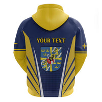 Personalized Swedish Empire 1611-1721 Hoodie Flag Color Inspiration - Wonder Print Shop