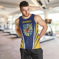 Personalized Swedish Empire 1611-1721 Men Tank Top Flag Color Inspiration - Wonder Print Shop