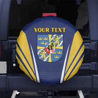 Personalized Swedish Empire 1611-1721 Spare Tire Cover Flag Color Inspiration - Wonder Print Shop