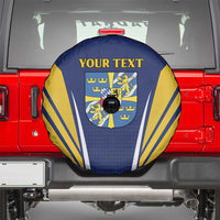 Personalized Swedish Empire 1611-1721 Spare Tire Cover Flag Color Inspiration - Wonder Print Shop