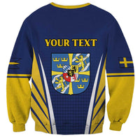 Personalized Swedish Empire 1611-1721 Sweatshirt Flag Color Inspiration - Wonder Print Shop