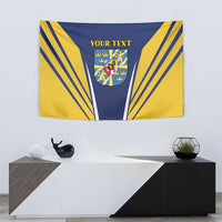 Personalized Swedish Empire 1611-1721 Tapestry Flag Color Inspiration - Wonder Print Shop