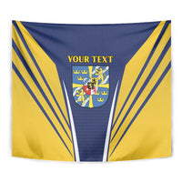 Personalized Swedish Empire 1611-1721 Tapestry Flag Color Inspiration - Wonder Print Shop
