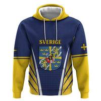 Personalized Swedish Empire 1611-1721 Zip Hoodie Flag Color Inspiration - Wonder Print Shop