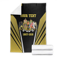 Personalized Austro-Hungarian Empire 1867-1918 Blanket Flag Color Inspiration - Wonder Print Shop