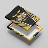 Personalized Austro-Hungarian Empire 1867-1918 Canvas Wall Art Flag Color Inspiration - Wonder Print Shop