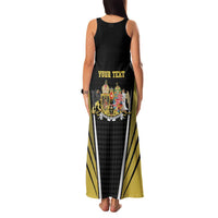Personalized Austro-Hungarian Empire 1867-1918 Family Matching Tank Maxi Dress and Hawaiian Shirt Flag Color Inspiration - Wonder Print Shop