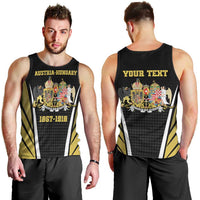 Personalized Austro-Hungarian Empire 1867-1918 Men Tank Top Flag Color Inspiration - Wonder Print Shop