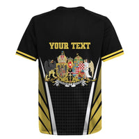 Personalized Austro-Hungarian Empire 1867-1918 Rugby Jersey Flag Color Inspiration - Wonder Print Shop