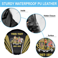 Personalized Austro-Hungarian Empire 1867-1918 Spare Tire Cover Flag Color Inspiration - Wonder Print Shop