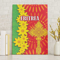 Eritrea Enkutatash Dashiki Canvas Wall Art With Folk Pattern - Wonder Print Shop