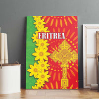 Eritrea Enkutatash Dashiki Canvas Wall Art With Folk Pattern - Wonder Print Shop
