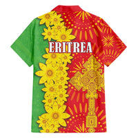 Eritrea Enkutatash Dashiki Family Matching Summer Maxi Dress and Hawaiian Shirt With Folk Pattern - Wonder Print Shop