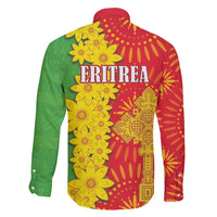 Eritrea Enkutatash Dashiki Family Matching Tank Maxi Dress and Hawaiian Shirt With Folk Pattern - Wonder Print Shop