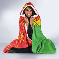 Eritrea Enkutatash Dashiki Hooded Blanket With Folk Pattern