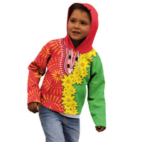 Eritrea Enkutatash Dashiki Kid Hoodie With Folk Pattern - Wonder Print Shop