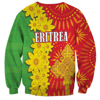 Eritrea Enkutatash Dashiki Sweatshirt With Folk Pattern - Wonder Print Shop