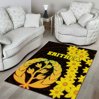 Enkutatash Eritrea New Year Area Rug With Coat Of Arms - Wonder Print Shop