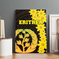 Enkutatash Eritrea New Year Canvas Wall Art With Coat Of Arms - Wonder Print Shop