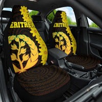Enkutatash Eritrea New Year Car Seat Cover With Coat Of Arms - Wonder Print Shop