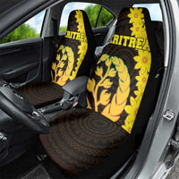 Enkutatash Eritrea New Year Car Seat Cover With Coat Of Arms - Wonder Print Shop