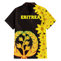 Enkutatash Eritrea New Year Family Matching Tank Maxi Dress and Hawaiian Shirt With Coat Of Arms - Wonder Print Shop