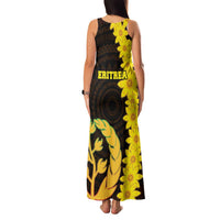 Enkutatash Eritrea New Year Family Matching Tank Maxi Dress and Hawaiian Shirt With Coat Of Arms - Wonder Print Shop