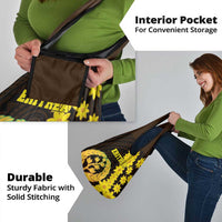 Enkutatash Eritrea New Year Grocery Bag With Coat Of Arms