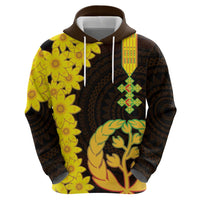 Enkutatash Eritrea New Year Hoodie With Coat Of Arms - Wonder Print Shop