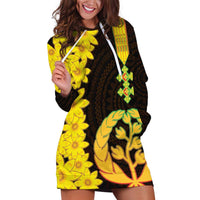 Enkutatash Eritrea New Year Hoodie Dress With Coat Of Arms - Wonder Print Shop