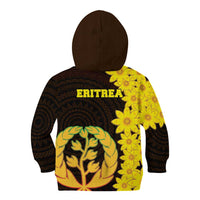 Enkutatash Eritrea New Year Kid Hoodie With Coat Of Arms - Wonder Print Shop