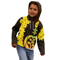 Enkutatash Eritrea New Year Kid Hoodie With Coat Of Arms - Wonder Print Shop