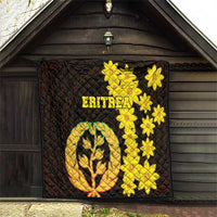 Enkutatash Eritrea New Year Quilt With Coat Of Arms - Wonder Print Shop